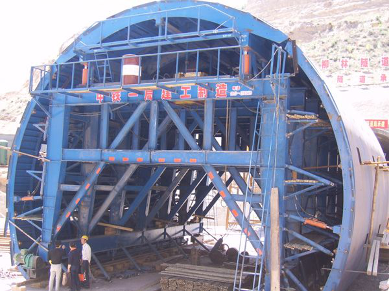 Dual Liner Tunnel Lining Trolley with Variable Diameters