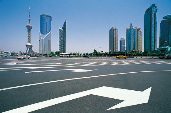 上海浦東世紀大道