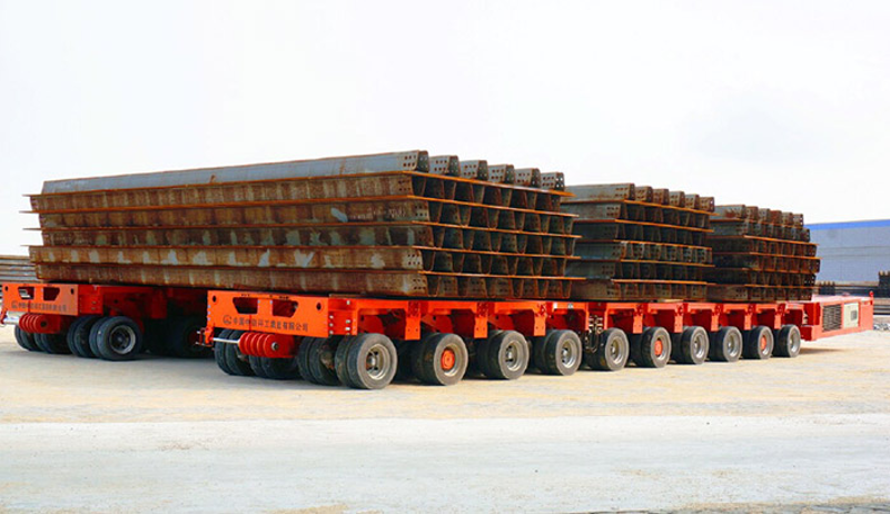 Self-propelled Modular Transporter